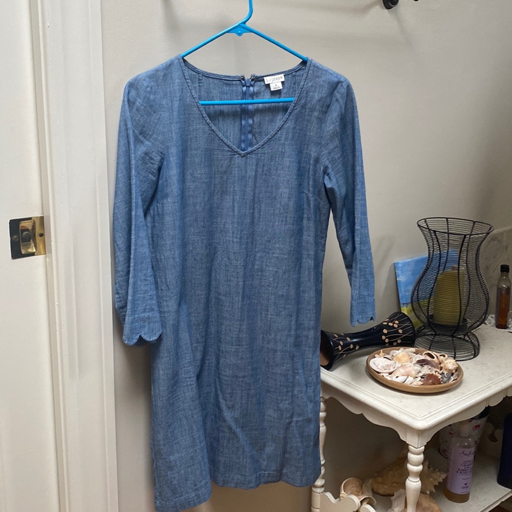 J Crew Chambray dress size 4